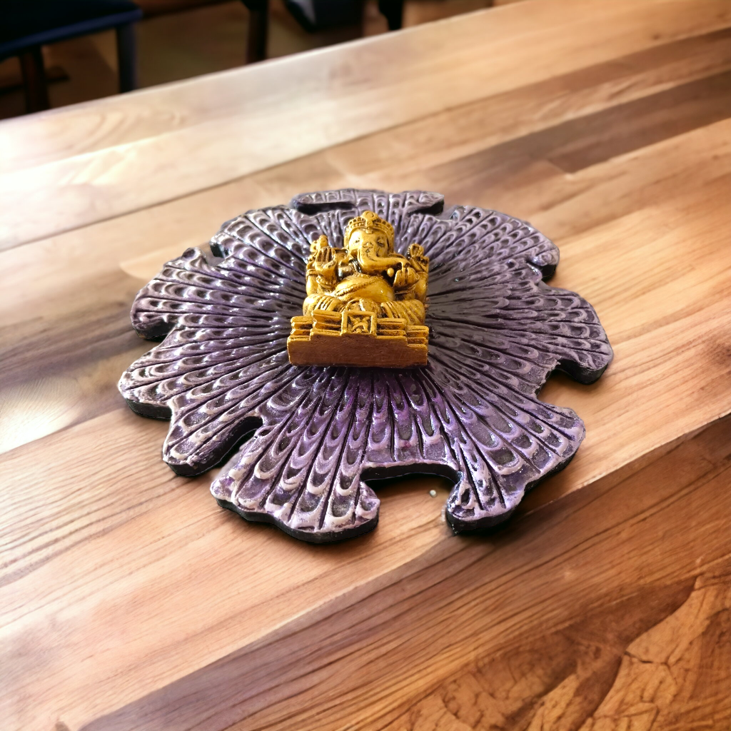 Abstract Shaped Ganesha Mural