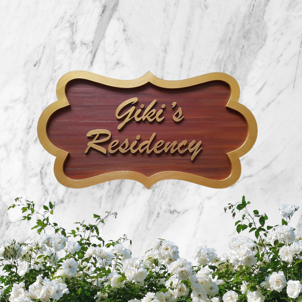 Border Frame Nameplate