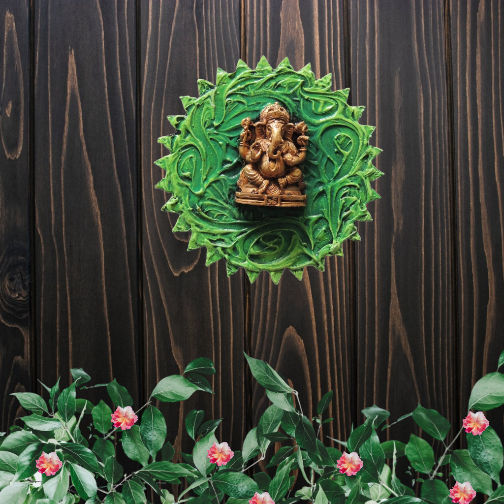 Divine Ganesha Wall Mural