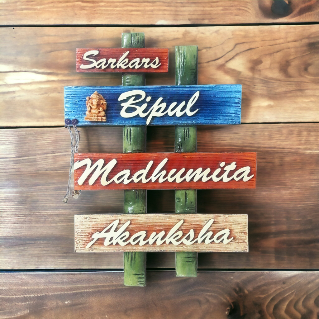 Four Panel Nameplate