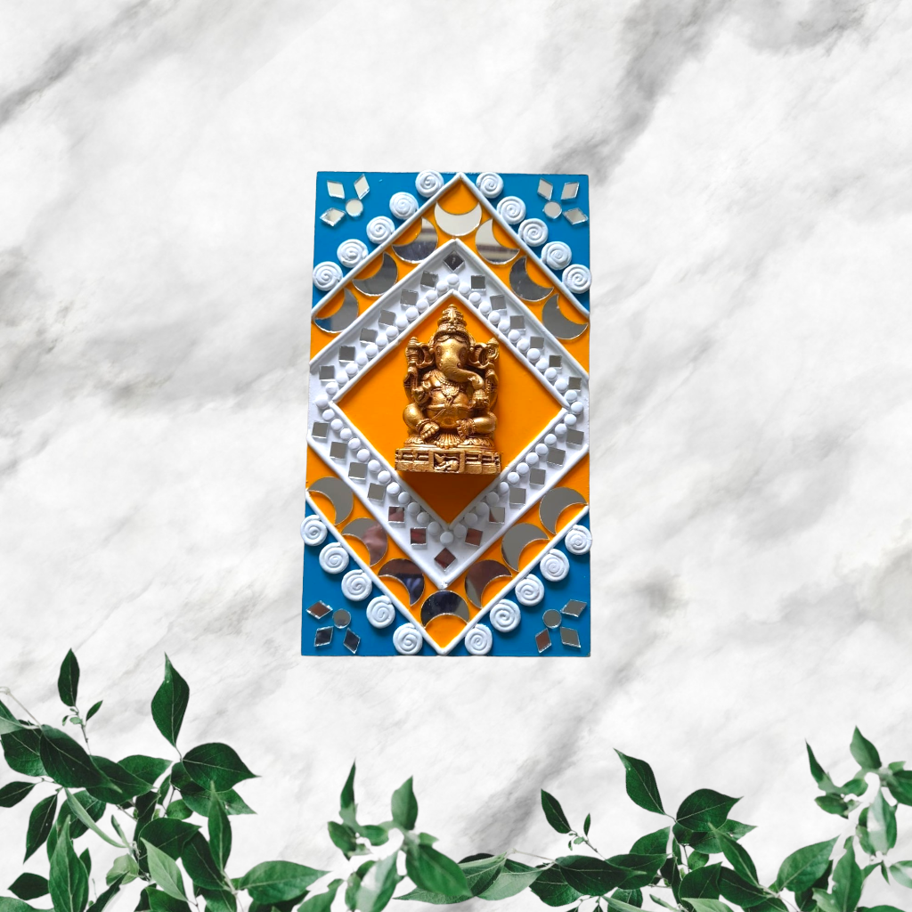 Lippan Art Ganesha Wall Hanging