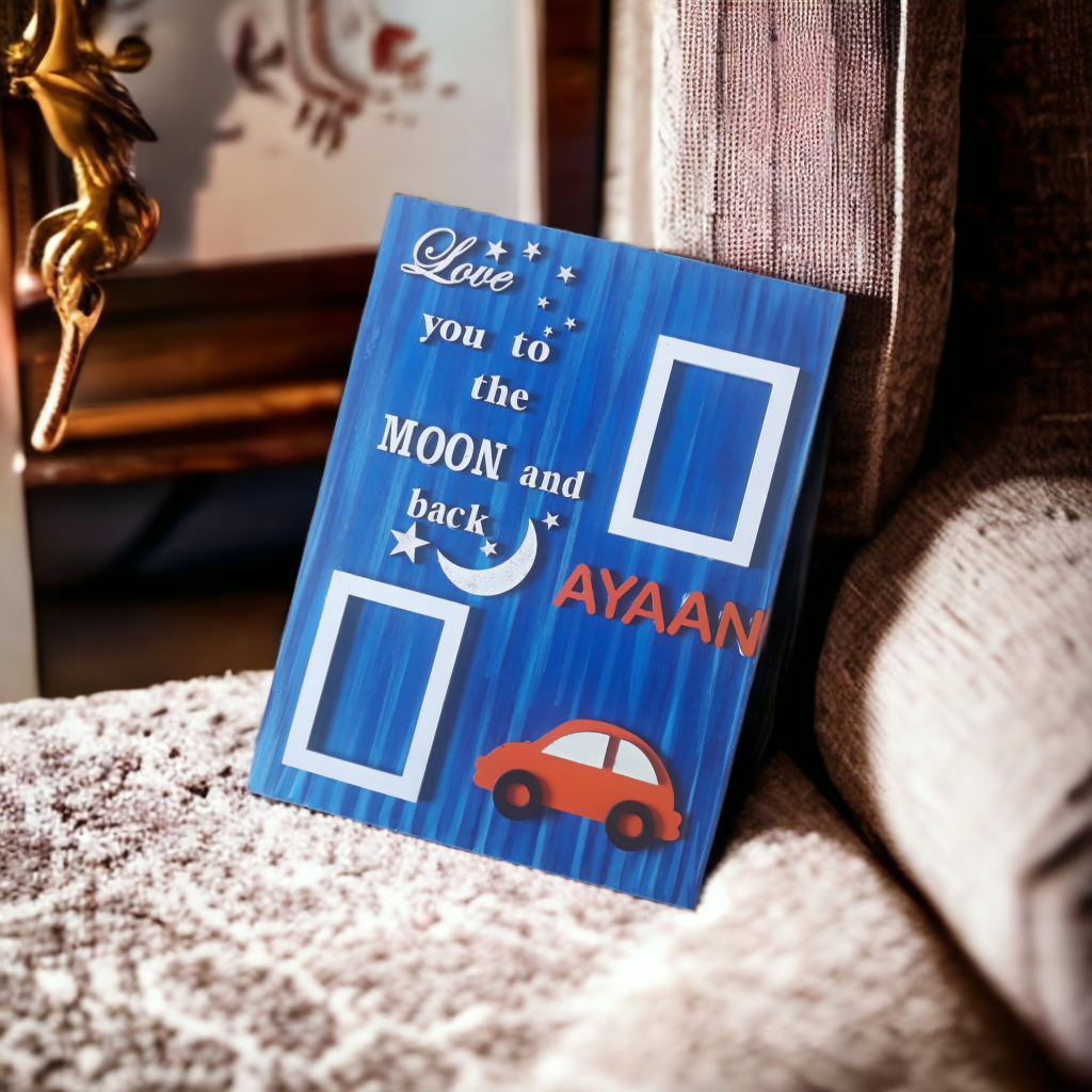 Personalize Photoframe for Kids Room