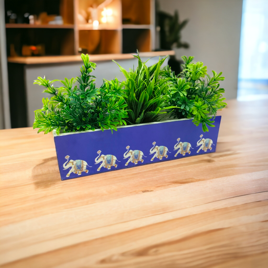 Elephant Print Design Planter