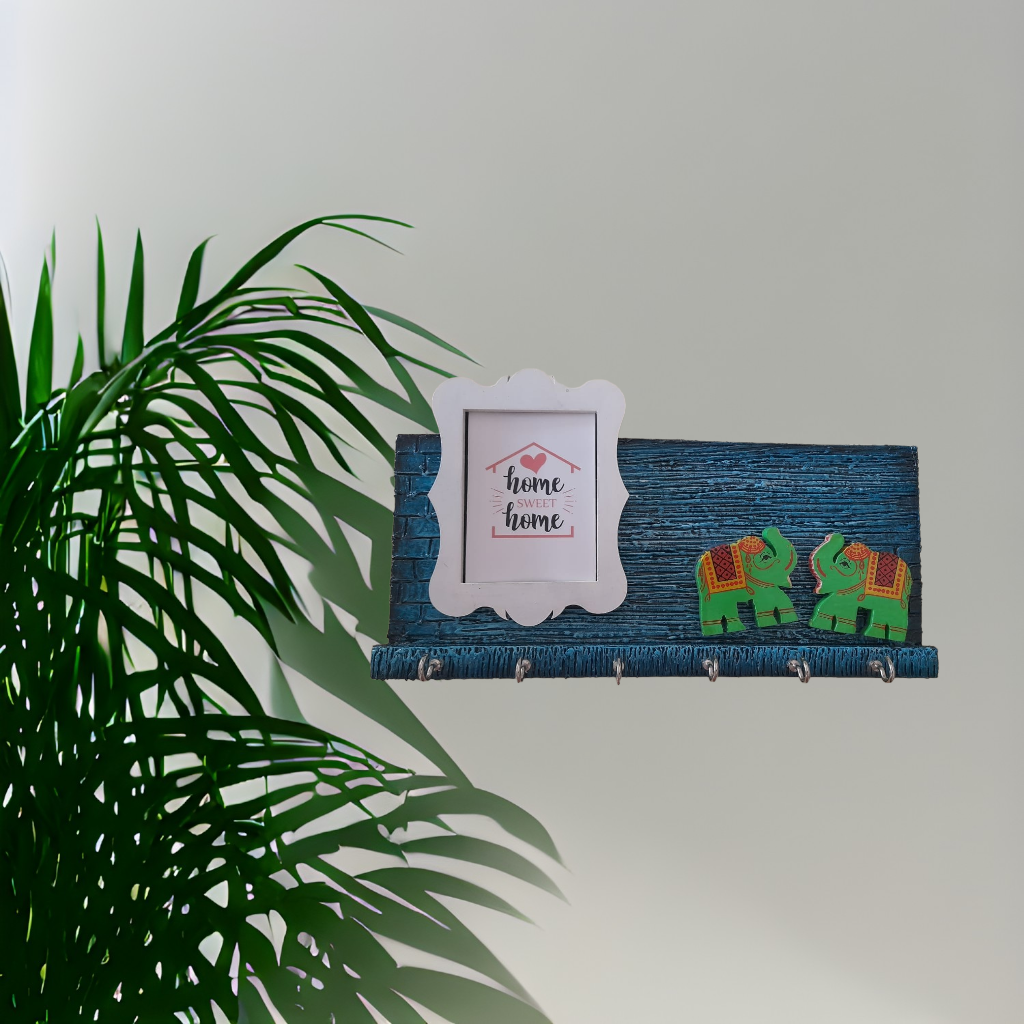 Photoframe Keyholder with Elephant 1