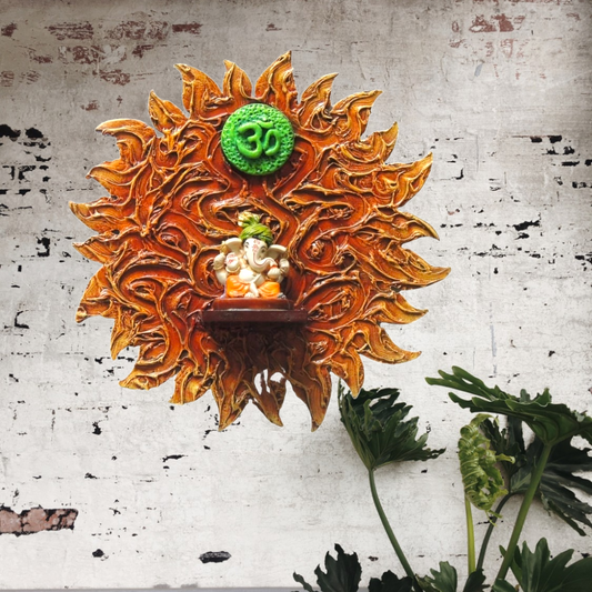 Abstract Ganesha Wall Mural