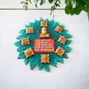 Astamangal Navkar Mantra Mural – Handcrafted Auspicious Wall Decor