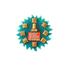 Astamangal Navkar Mantra Mural – Handcrafted Auspicious Wall Decor