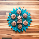 Auspicious Sign Ganesha Wall Hanging