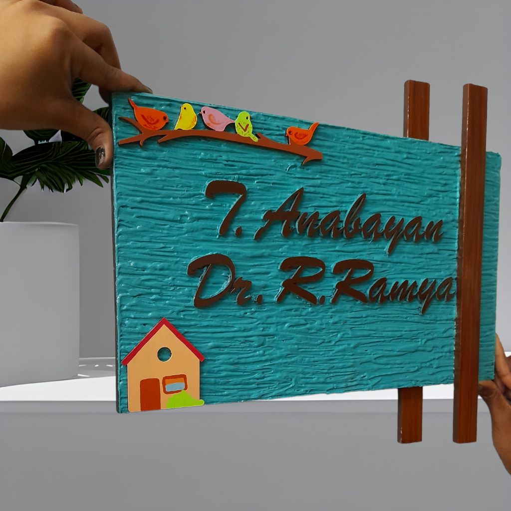 Birds Nameplate