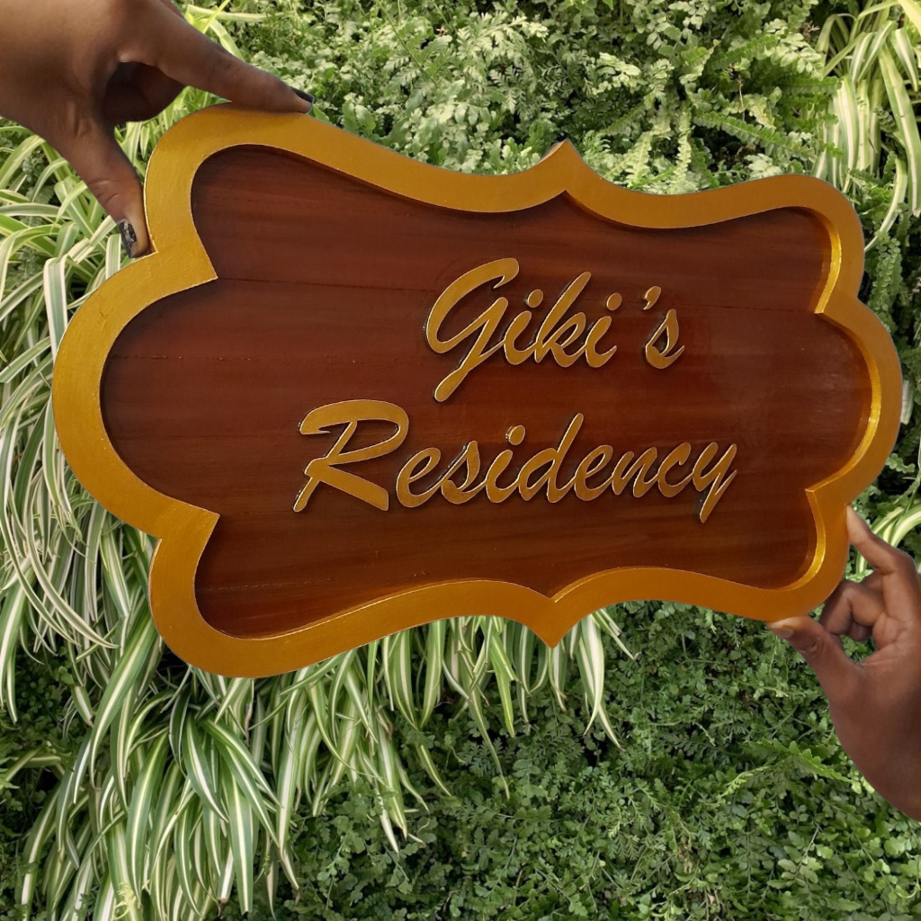 Border Frame Nameplate 1