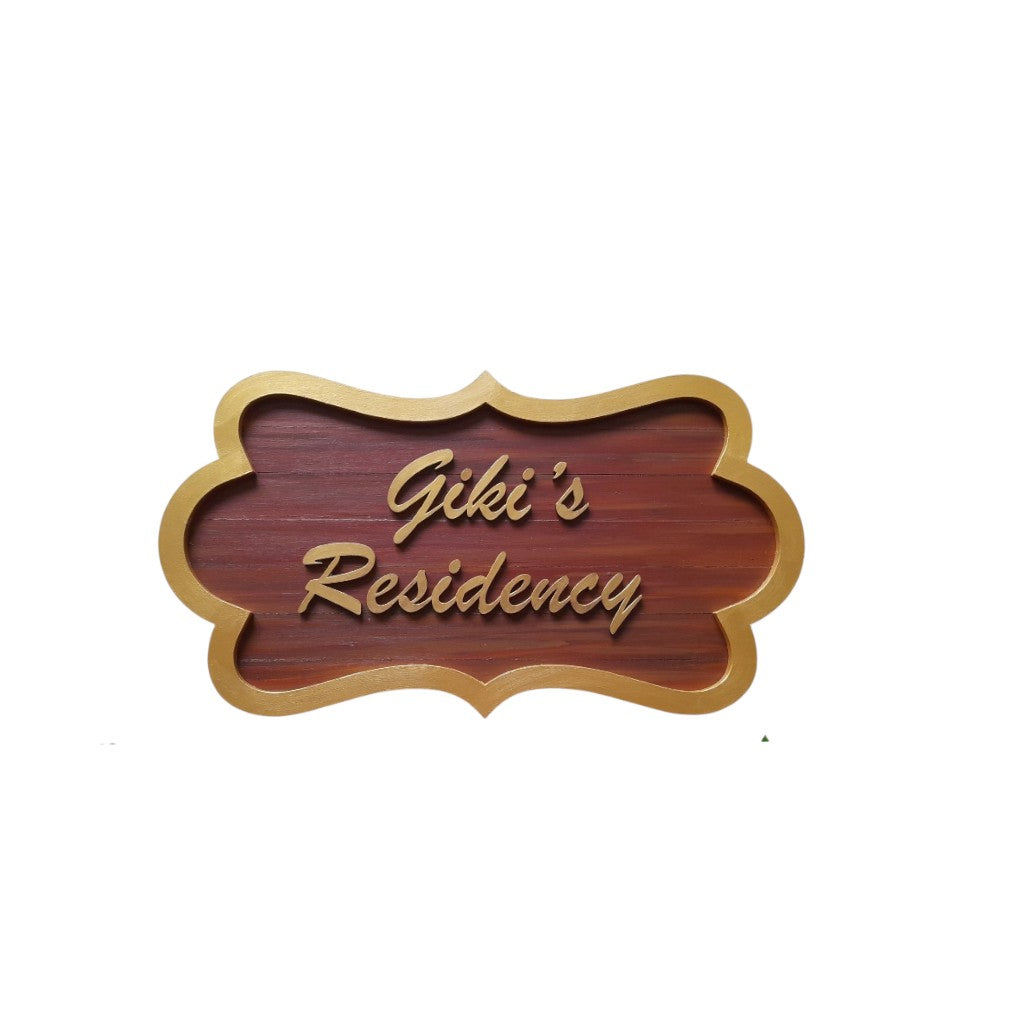 Border Frame Nameplate