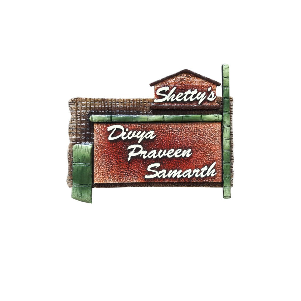 Designer Family Nameplate