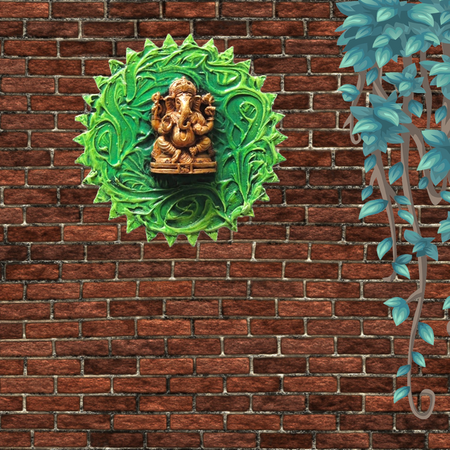 Divine Ganesha Wall Mural