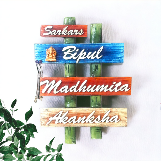 Four Panel Nameplate
