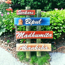 Four Panel Nameplate