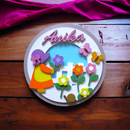 Garden Theme Nameplate for Kids