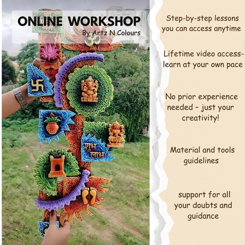 Vastu Mural Online Workshop - Learn Anytime, Anywhere with Expert Guidance + WhatsApp Support!