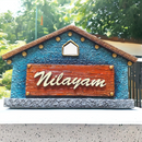 Hut Shaped Customize Nameplate