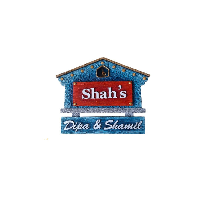 Hut Shaped Nameplate