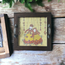 Handcrafted Katputli Design Tray – Perfect Gift & Serving Tray