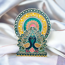 Lippan Art Peacock Theme Wall Hanging