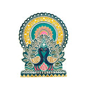 Lippan Art Peacock Theme Wall Hanging