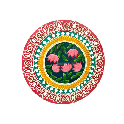 Lippan Art lotus Theme Wall Hanging