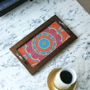 Mandala Design Rectangle Tray – Elegant Home Decor & Gift Tray