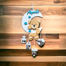 Moon Shaped Nameplate for Kids