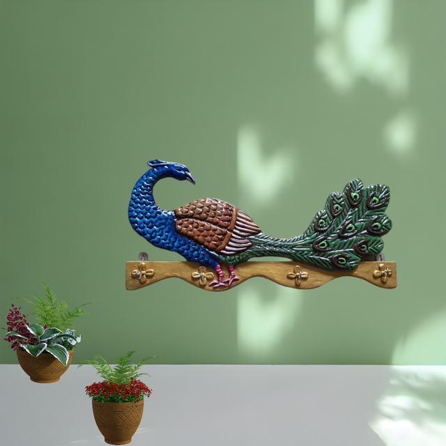Peacock Keyholder