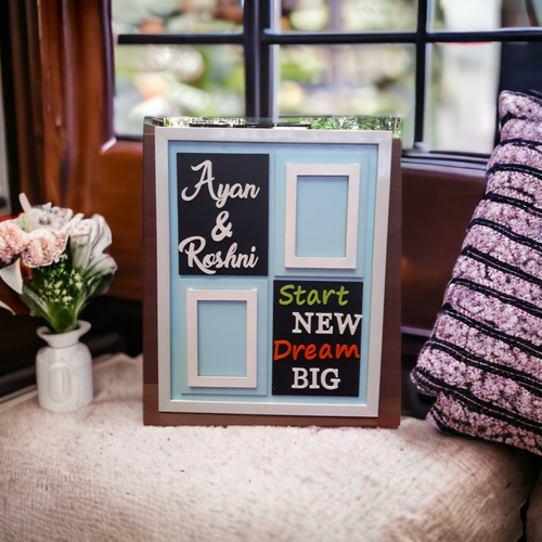 Personalized Frame with Quotes