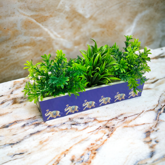 Elephant Print Design Planter