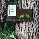 Photoframe Keyholder with Parrot