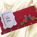Photoframe Keyholder with Peacock 1