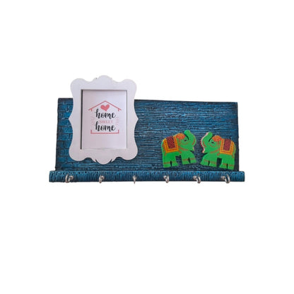 Photo frame Keyholder with Elephant