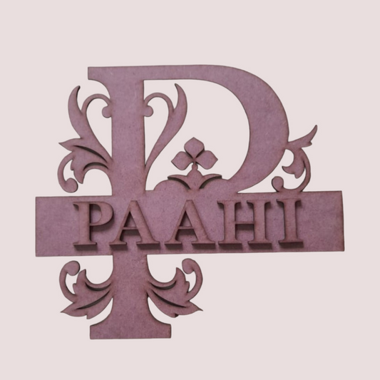MDF Monogram Bases – Ready-to-Paint DIY Craft for Weddings, Birthdays & Home Decor