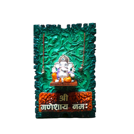 Rectangle Ganesha Wall Hanging