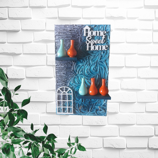 Rectangular Home Sweet Home Keyholder 1