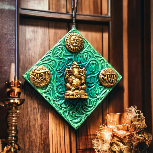 Shubh Labh Ganesha Wall Mural