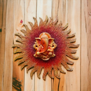 Sun Shaped Ganesha Mural