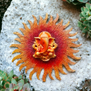 Sun Shaped Ganesha Mural