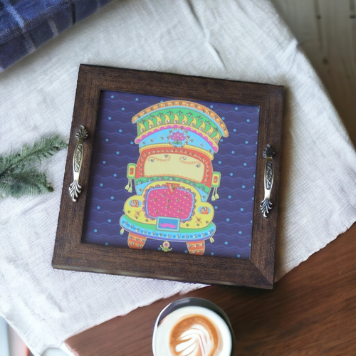 Truck Design Tray | Handcrafted Trays for Gifting