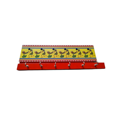 Warli Art Keyholder