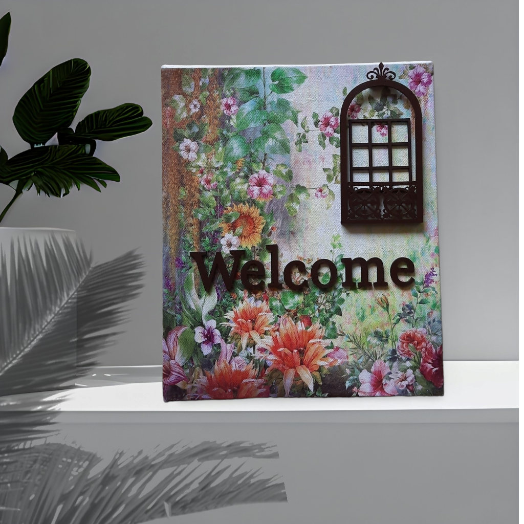 Welcome Nameplate 1