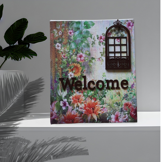 Welcome Nameplate 1
