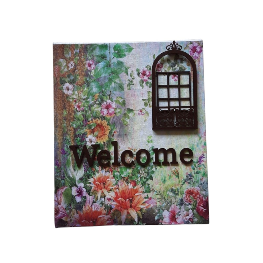Welcome Nameplate