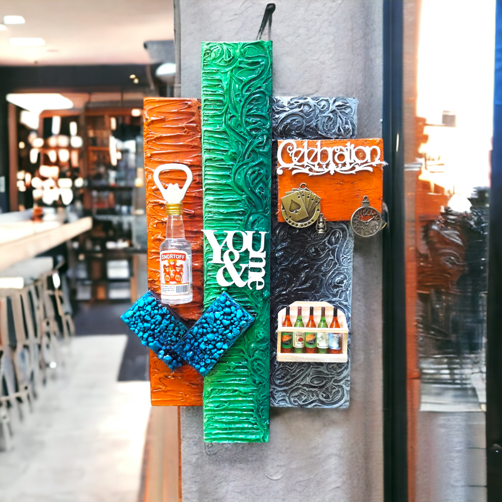 You & Me Bar Wall Hanging 1