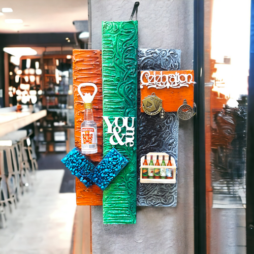 You & Me Bar Wall Hanging