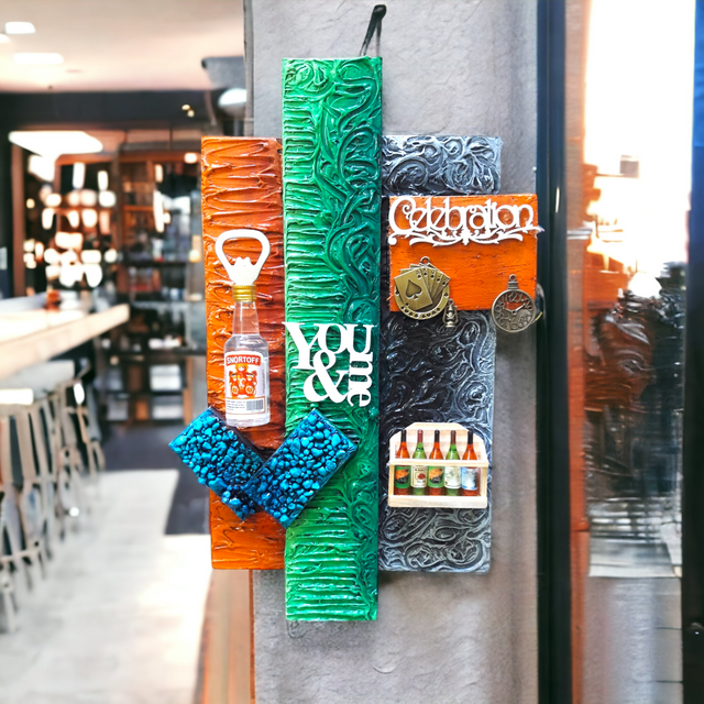 You & Me Bar Wall Hanging