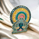 Lippan Art Peacock Theme Wall Hanging